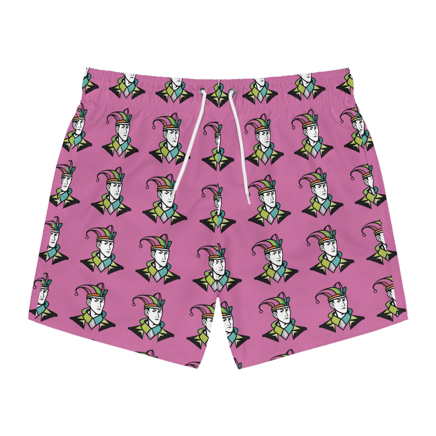 PEACOCKING Swim Trunks (AOP)