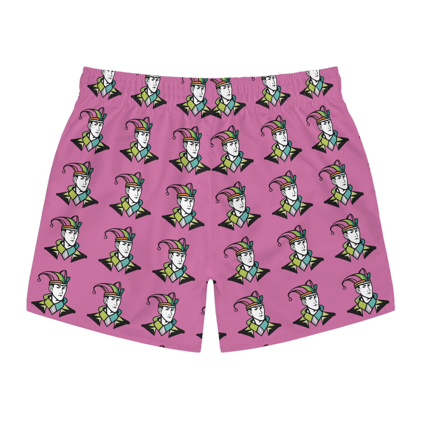 PEACOCKING Swim Trunks (AOP)